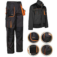 Костюм роба куртка та штани, костюм робочий чоловічий, уніформа спецодяг для робітників, польша