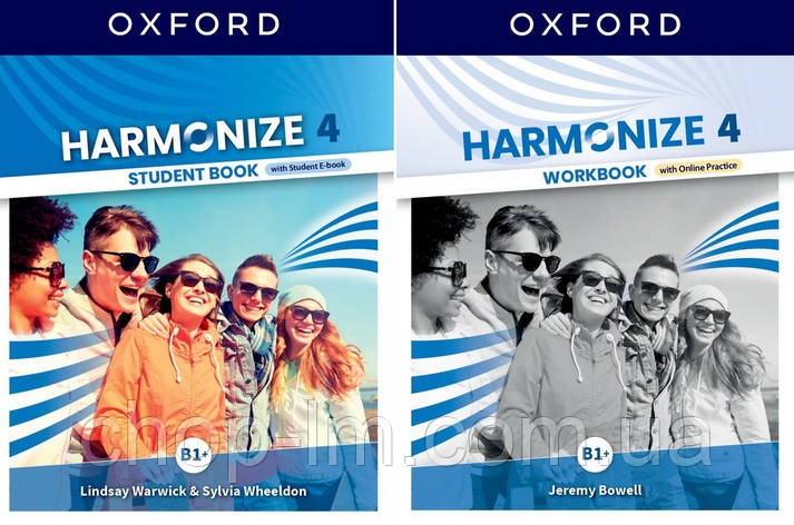 Комплект Harmonize 4/B1+ Student Book + Workbook with Online Practice / Підручник + зошит, фото 1