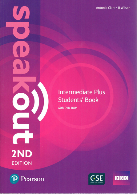 Підручник англійської мови Speakout (2nd Edition) Intermediate Plus student's Book with DVD-ROM