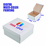Коробка під бокс подарунковий на День народження 200*200*100 мм Картонна коробка для подарунків, фото 6