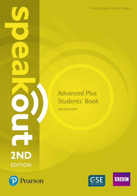 Підручник англійської мови Speakout (2nd Edition) Advanced Plus student's Book with DVD-ROM