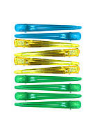 Затискачі для волосся пластмасові 10 шт. SPL 926160