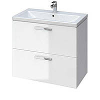 CET 565 Шафка MELAR Шафка  з умивальником  COMO 80 біла Зроби це - Vdalo