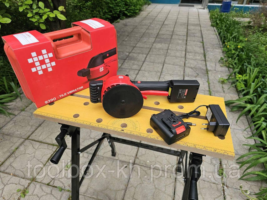 Виброприсоска Shijing 9390 для укладки плитки Вибрационная