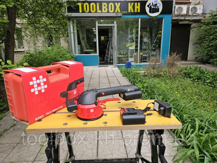 Виброприсоска Shijing 9390 для укладки плитки Вибрационная