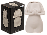 Керамічна ваза Women's Body White, 175 мл, фото 6