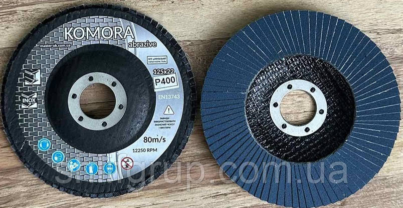 Цирконієвий пелюстковий круг Р400
