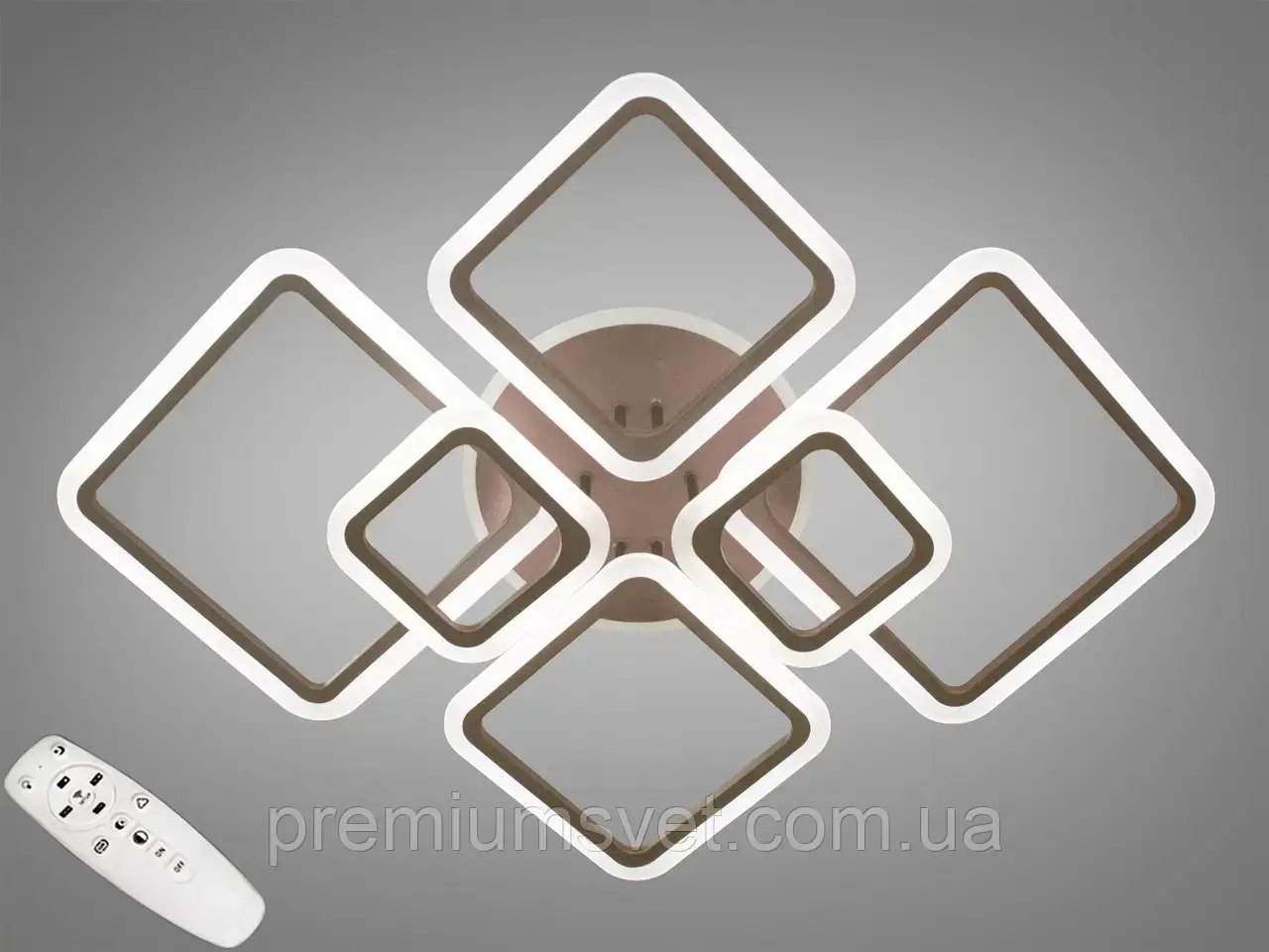 Люстра світлодіодна стельова  A8160/6 CF LED 3color dimmer, фото 1