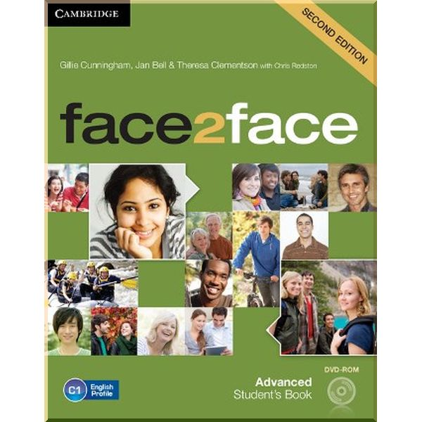 Підручник англійської мови Face2face Second edition Advanced student's Book with DVD-ROM
