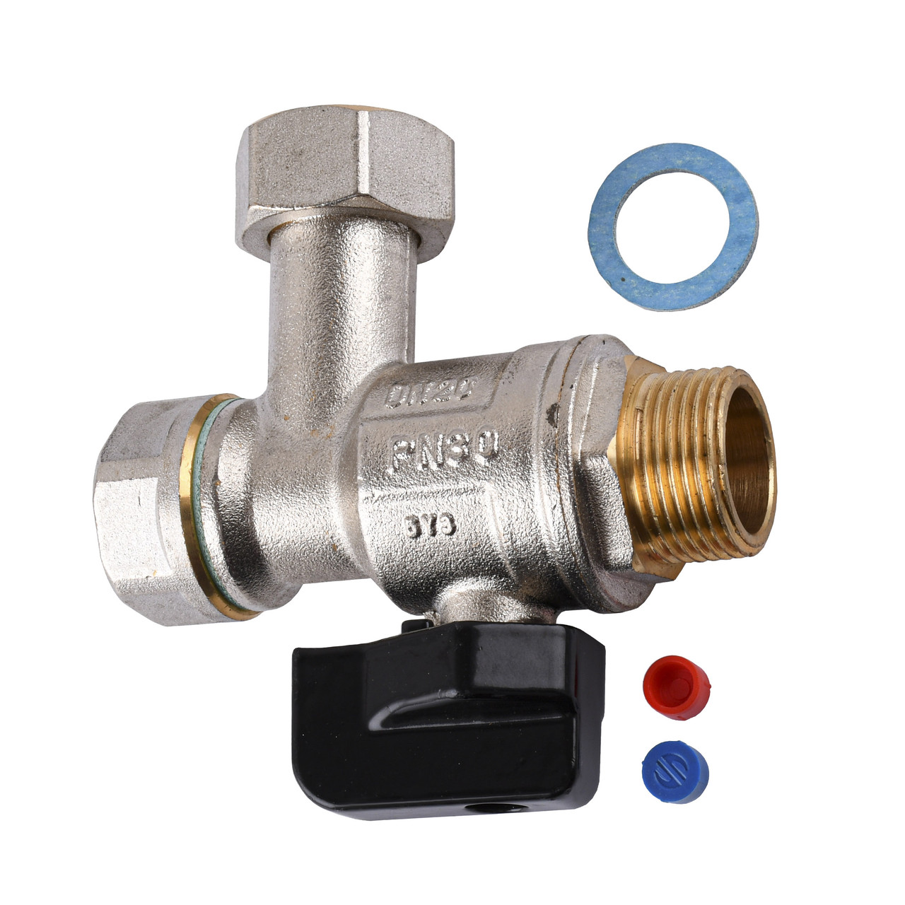 Кран кульовий котловий   3/4"  ARCO 150824 кутовий з накидною гайкою  with FILTER Зроби це - Vdalo