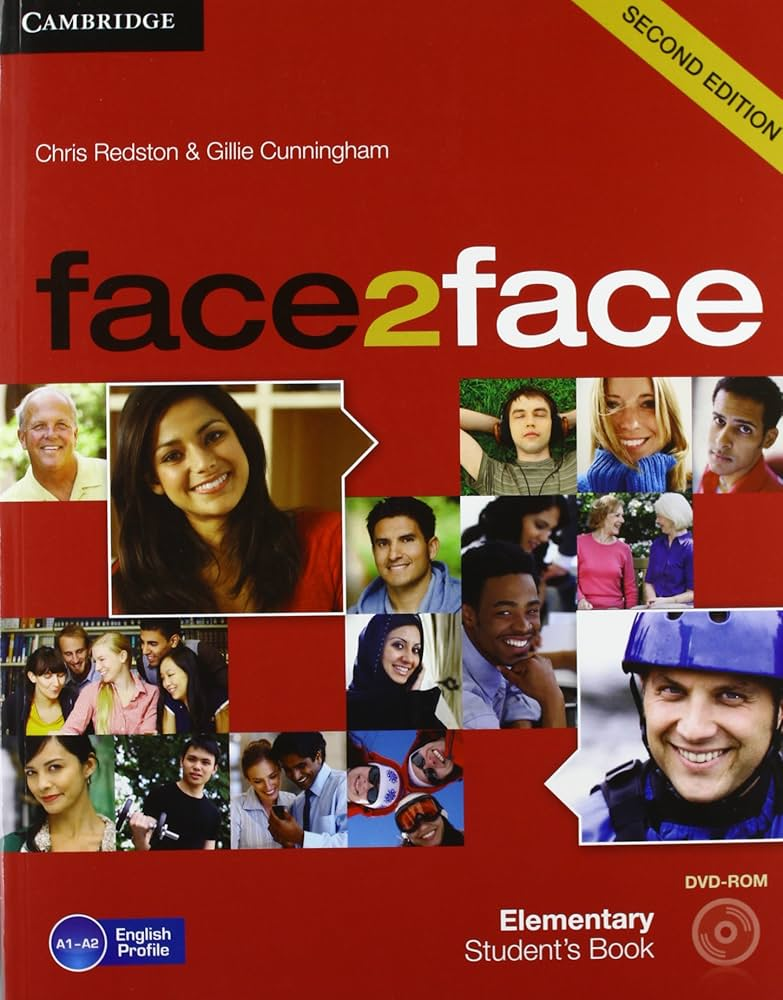 Підручник англійської мови Face2face Second edition Elementary student's Book with DVD-ROM