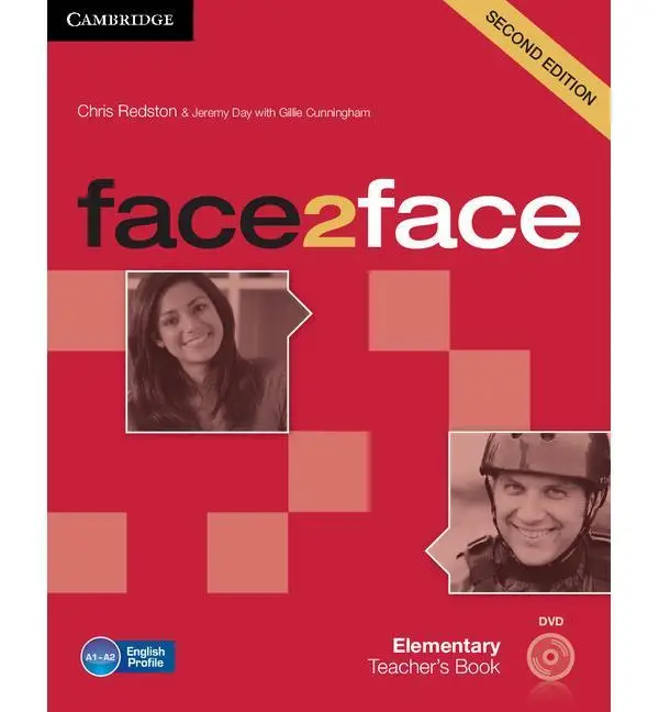 Книга для вчителя Face2face Second edition Elementary teacher's Book with DVD