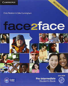 Підручник англійської мови Face2face Second edition Pre-intermediate student's Book with DVD-ROM