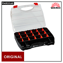 Органайзер 14,5" Vitals Master PO-364 з ручкою 364 х 268 х 66 мм 22 лотки