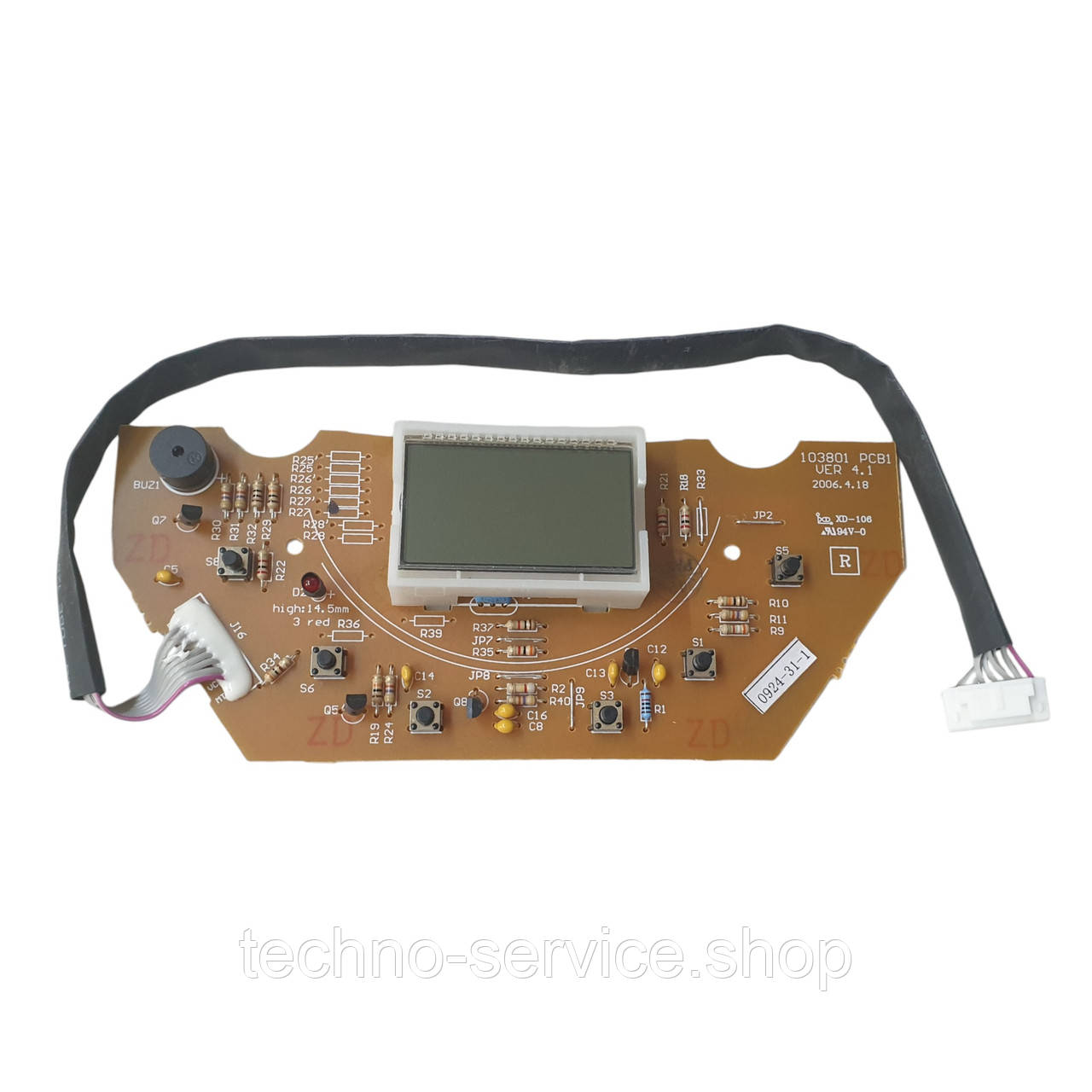 Панель (плата) керування хлібопічки Moulinex 103801 PCB1 (SS-185941), фото 1