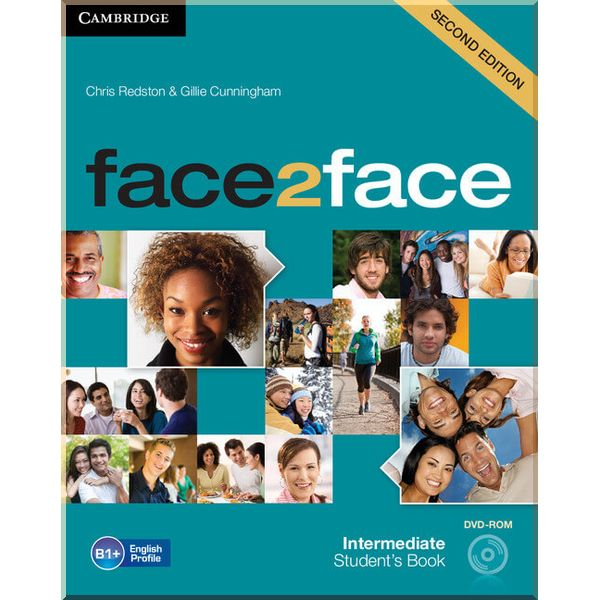 Підручник англійської мови Face2face Second edition Intermediate student's Book with DVD-ROM, фото 1