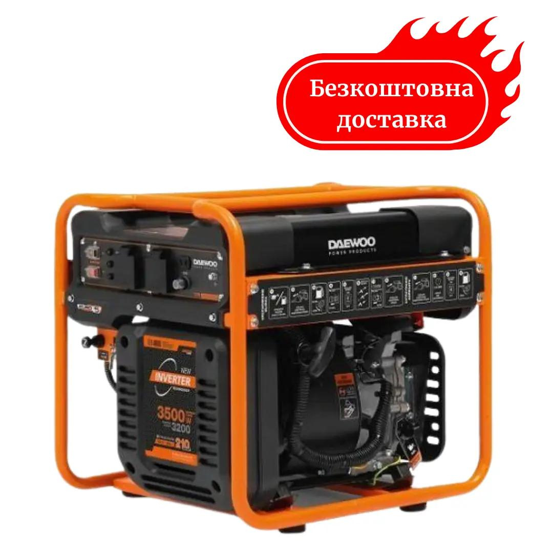 Генератор інверторний 3.5 кВт DAEWOO GDA-4600i, фото 1