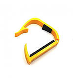 Alice A007E-C Yellow Каподастр для класичної гітари, фото 3