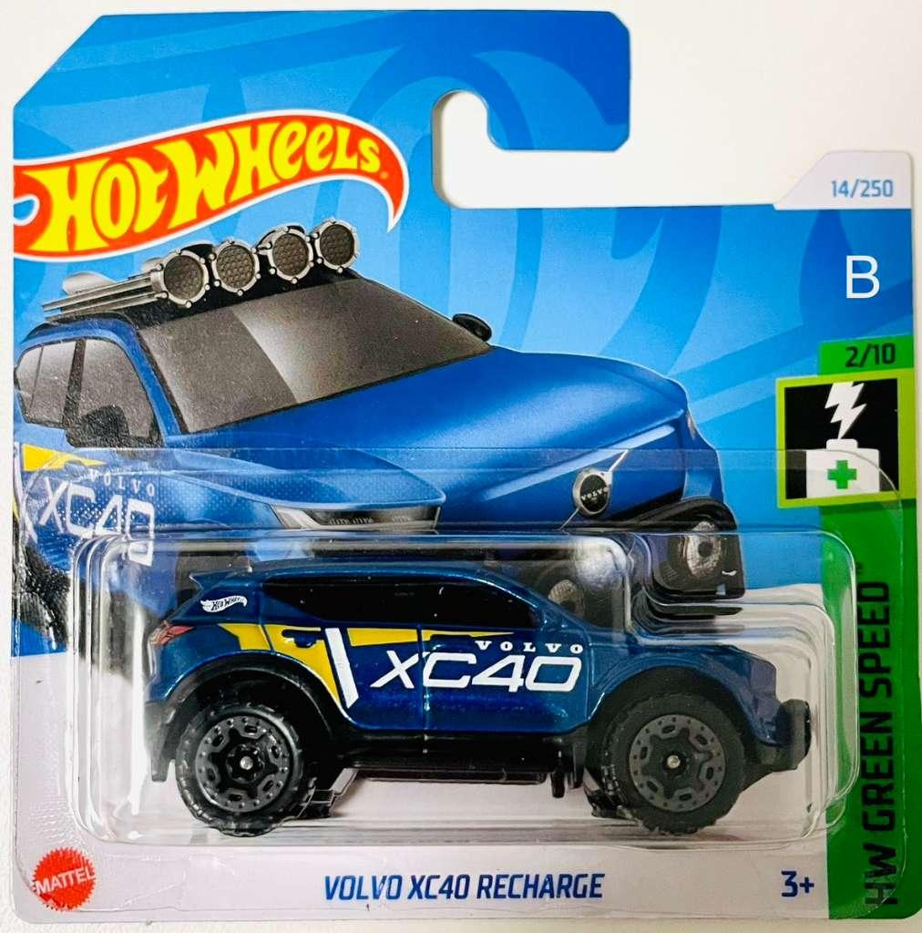 Машинка Хот Вілс 1:64 Volvo XC40 Recharge колекція HW Green Speed Hot Wheels Mattel HTB79