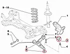 Кульова опора на Fiat Ducato 250, Peugeot Boxer 3, Citroen Jumper 3 (2006-2014), 50705629, 93501837, 364076, фото 4
