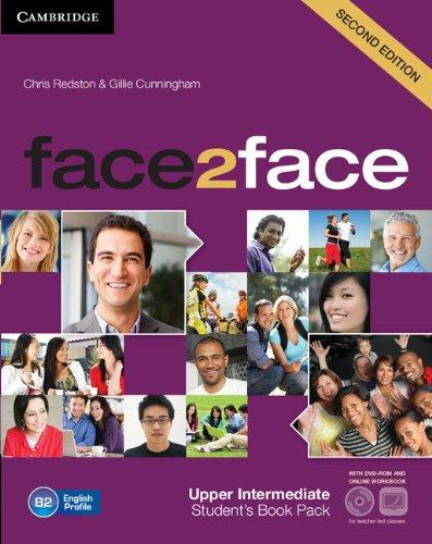 Підручник англійської мови Face2face Second edition Upper Intermediate student's Book with DVD-ROM and Online