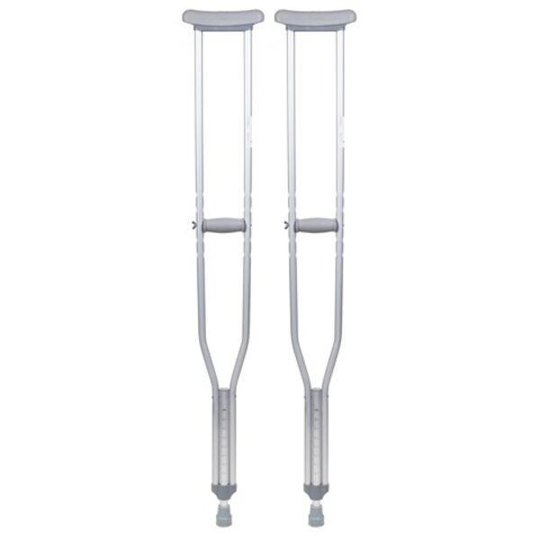 Милиці пахвові алюмінієві Doctor Life 10022/С/Е, H=114-134 см (2шт), фото 1