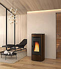 Пелетофен із конвекцією і водяним контуром NORDICA Marina Idro H11 bronze — 14,8 кВт, фото 2