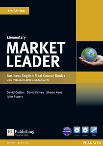 Підручник англійської мови Market Leader (3rd Edition) Elementary PART 1 (Coursebook + Practice File + DVD-ROM