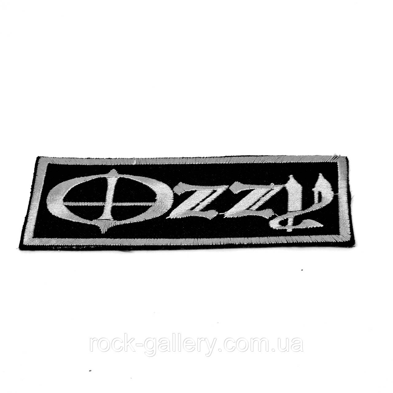 Нашівка з вишивкою "Ozzy" 4 см х 10 см