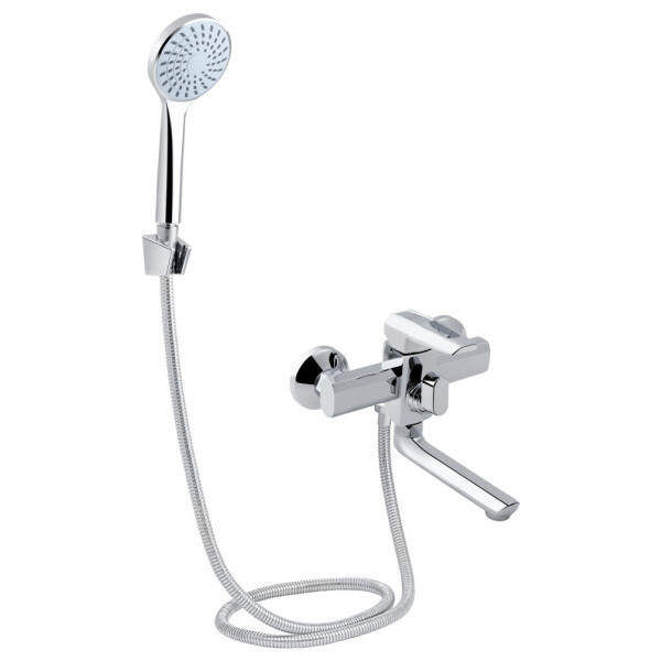 Змішувач для ванни Lidz Sofi 006 з поворотним виливом (з душовим гарнітуром) (k35) LDSOF006CRM22138 Chrome Зроби це - Vdalo