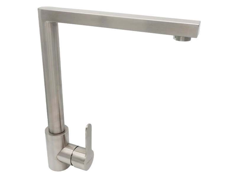 Змішувач для кухонної мийки MILLZ бокова ручка MRS-SS-0008 нержавіючий 1/10 Зроби це - Vdalo