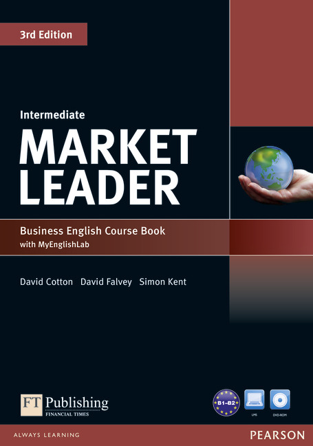 Підручник англійської мови Market Leader (3rd Edition) Intermediate Coursebook with DVD-ROM and MyEnglishLab