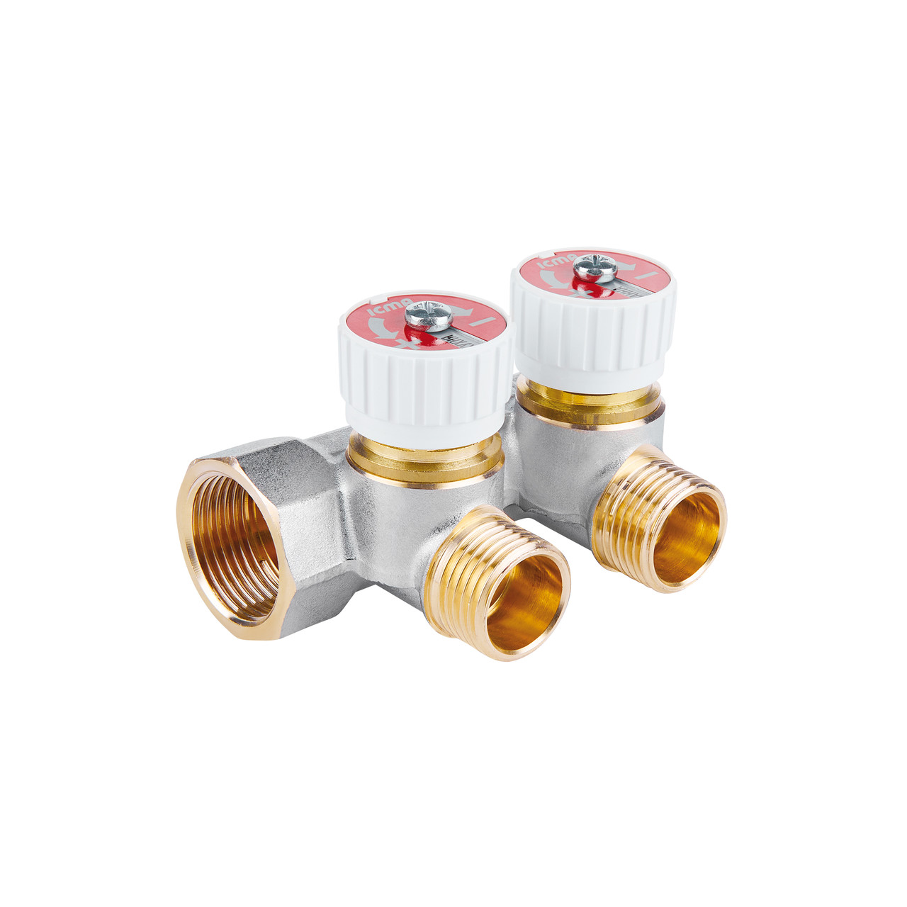 Колектор Icma 1" 2 виходи №227 Зроби це - Vdalo