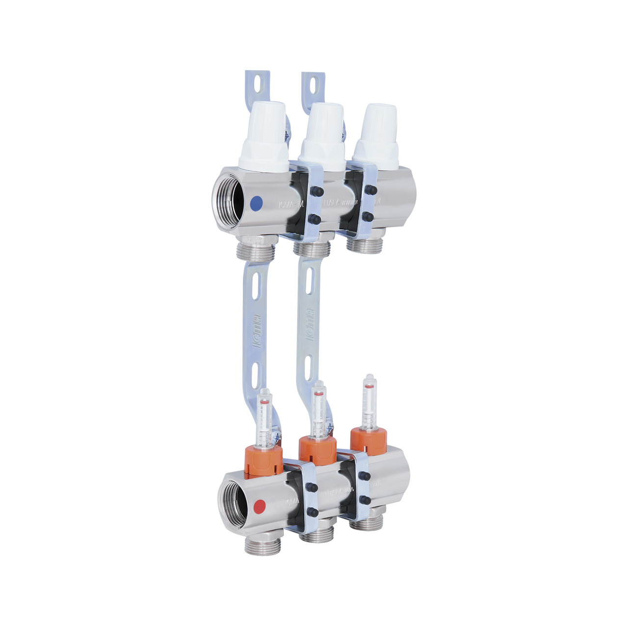 Колектор Icma 1" 3 виходи, з витратомірами №K013 Зроби це - Vdalo