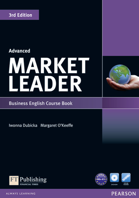 Підручник англійської мови Market Leader (3rd Edition) Advanced Coursebook with DVD-ROM