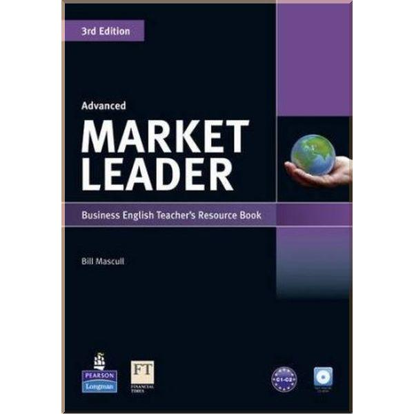 Книга для вчителя Market Leader (3rd Edition) Advanced teacher's Book Pack (with Test Master Multi-ROM та DVD)