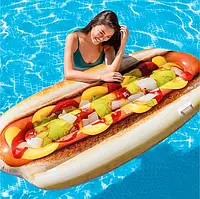 Надувний матрац хот-дог Intex 180 х 89 см