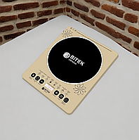 Кухонна Індукційна Настільна електроплита BITEK BT-8017: 2000Вт, 1 конфорка, нагрівання 80°-270°