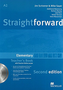Книга для вчителя Straightforward Second Edition Elementary teacher's Book with CD-ROM and Practice Online