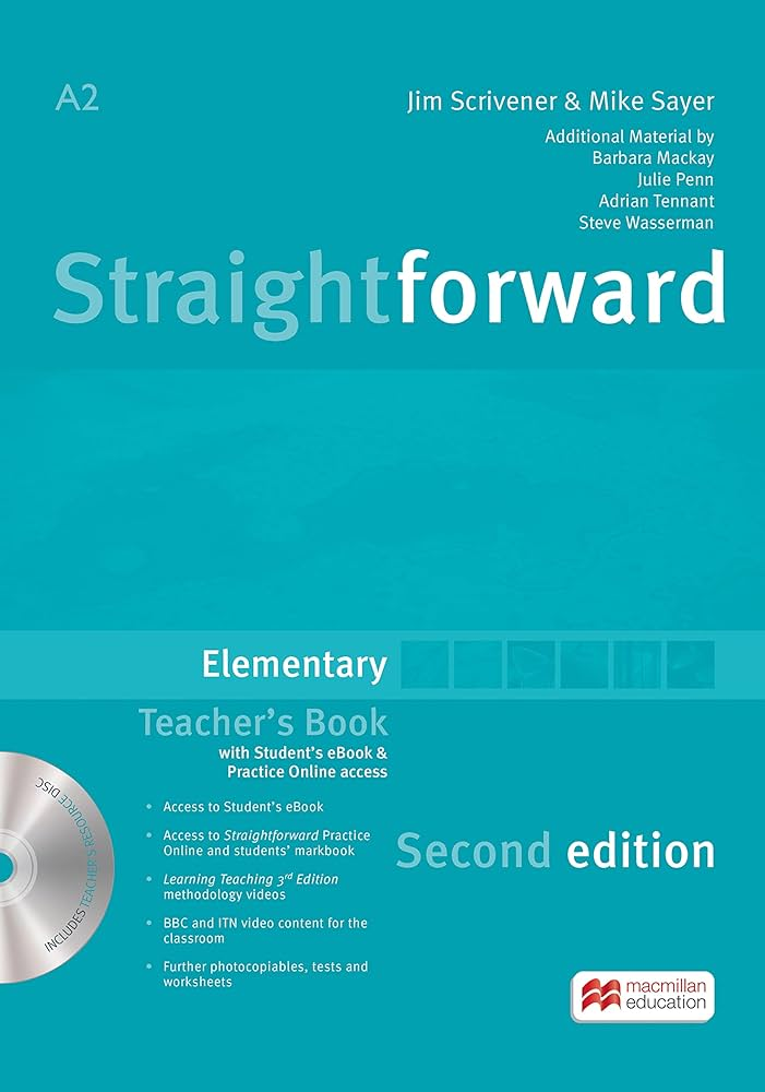 Книга для вчителя Straightforward Second Edition Elementary teacher's Book with student's Digital Resourcesand Practice, фото 1