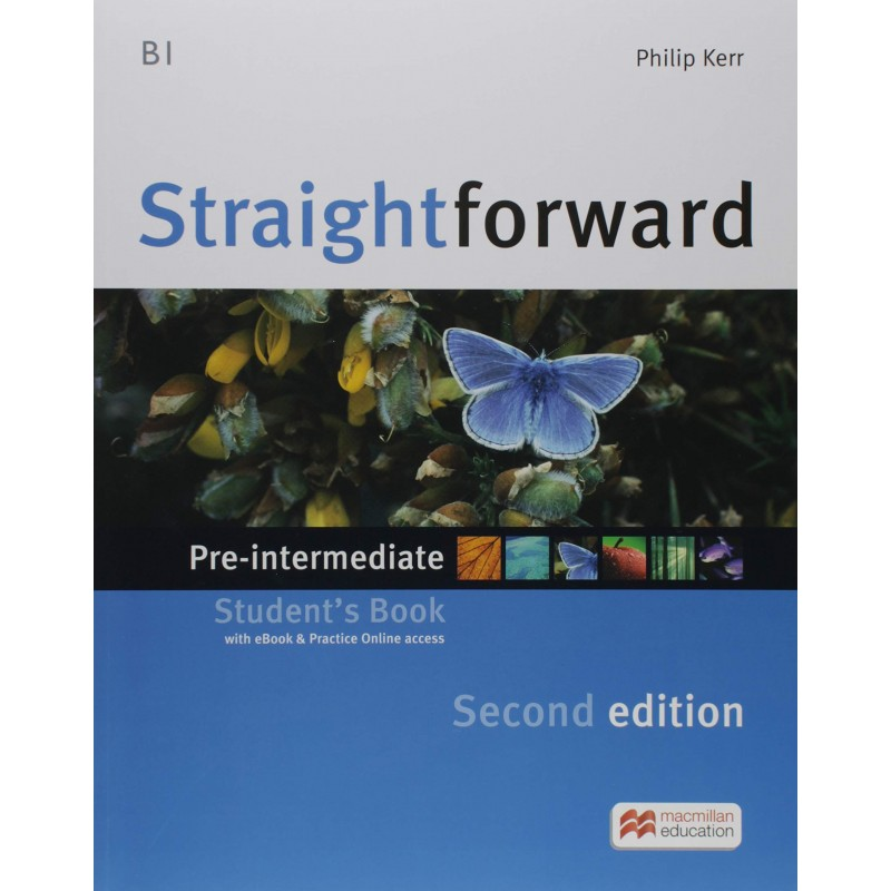 Підручник Straightforward Second Edition Pre-Intermediate student's Book with Practice Online access