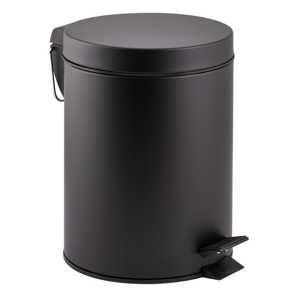 Відро для сміття Qtap Liberty 5 л QTLIBBLM1149 Black Зроби це - Vdalo