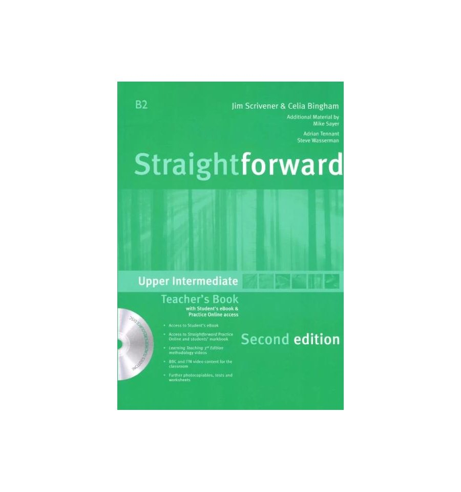 Книга для вчителя Straightforward Second Edition Upper-Intermediate teacher's Book with student's Digital Resourcesand