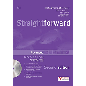 Книга для вчителя Straightforward Second Edition Advanced teacher's Book with Digital Resources Pack