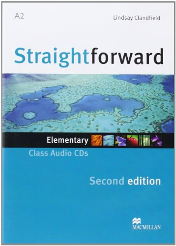 Аудіо диск Straightforward Second Edition Elementary Class Audio CDs