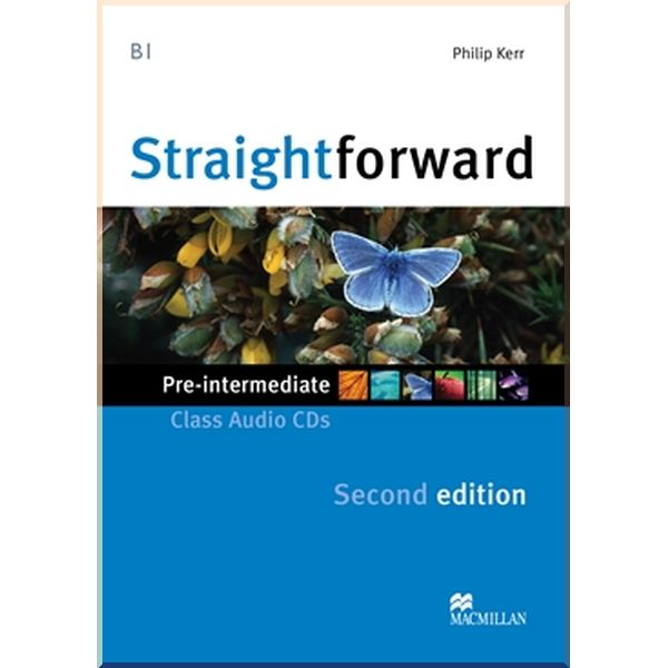 Аудіо диск Straightforward Second Edition Pre-Intermediate Class Audio CDs