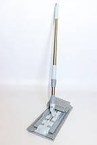 Швабра для прибирання зі змінною насадкою Flat Mop 6004, фото 5