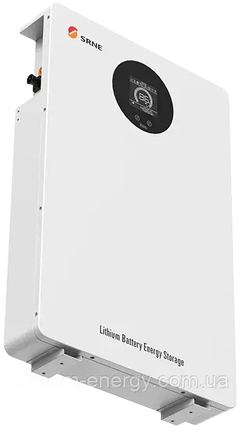 Акумулятор LiFePO4 48-100 SRNE SR-EOS05B — для гібридного, автономного інвертора, для дому, квартири, фото 1