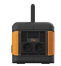 Портативна електоростанція WX1439 1000W з 2 розетками та світлодіодним ліхтарем USB Type-C DC 252 000 мА·год, фото 5