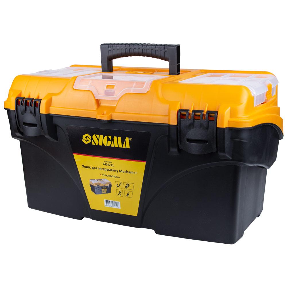 Ящик для інструменту Mechanic 510×290×280мм SIGMA (7404211) Зроби це - Vdalo